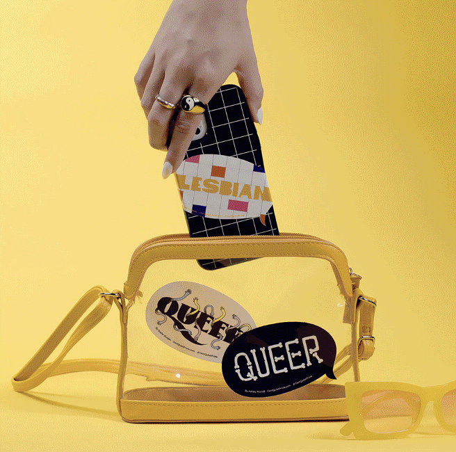 Cant quiet pride lesbian sticker