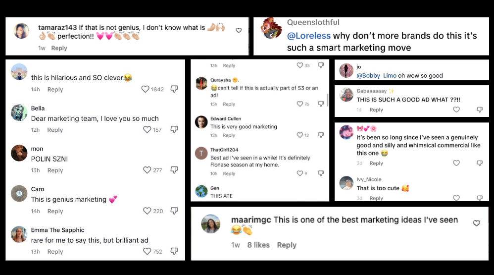 social media comments